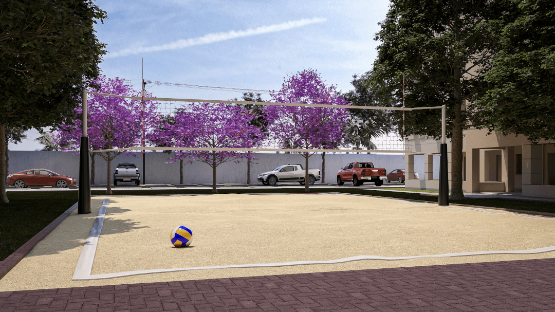 Quadra de Vôlei